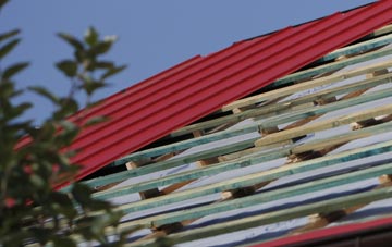 Old corrugated roofing costs