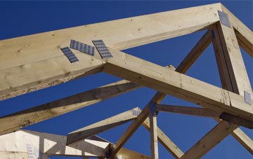 Old roof trusses for new builds and additions